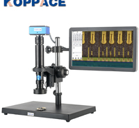 KOPPACE 30X-170X工业显微镜200万像素可拍照并测量相机连续变焦镜头13.3英寸显示屏