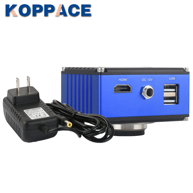 KOPPACE 200万像素HDMI高清工业显微镜测量相机1080P可以拍照和录像测量