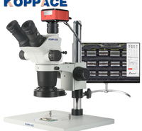 KOPPACE 6.7X-45X 三目立体显微镜830万像素4K高清相机可拍照录像测量