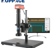 KOPPACE 54X-308X电子显微镜4K高清摄像机拍照并测量连续变焦镜头