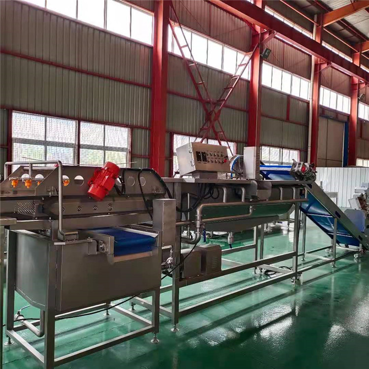 美康净菜加工线价格 蔬菜加工线生产厂家 洗菜机制造厂家