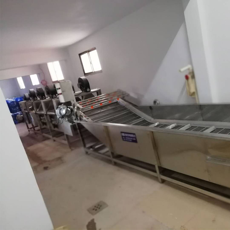 果蔬清洗沥水设备厂家出售  使用范围广  包装袋产品除水风干机
