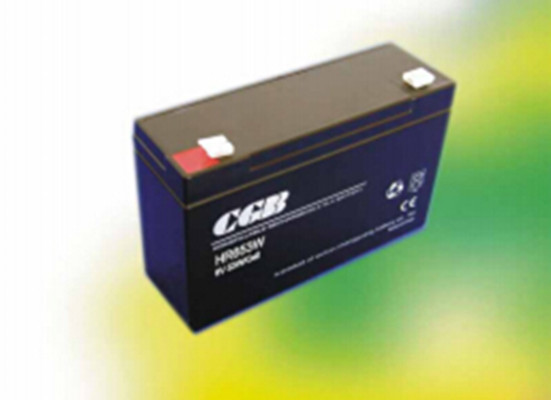CGB长光蓄电池HR653W 6V53W 医疗电源免维护消防包邮
