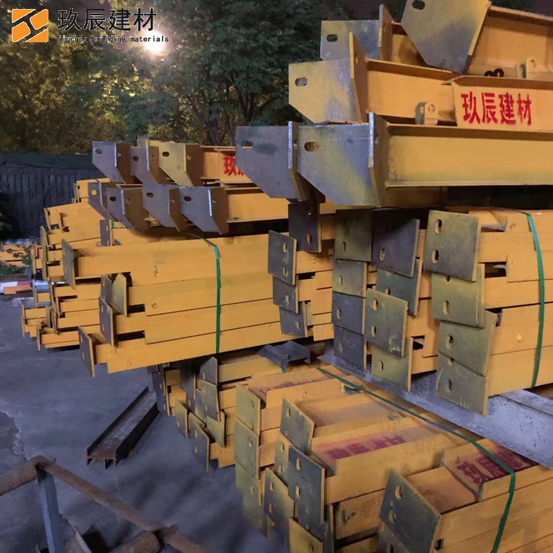 工地用花篮式悬挑工字钢 新型侧预埋悬挑工字钢 外拉式悬挑梁 厂家供应
