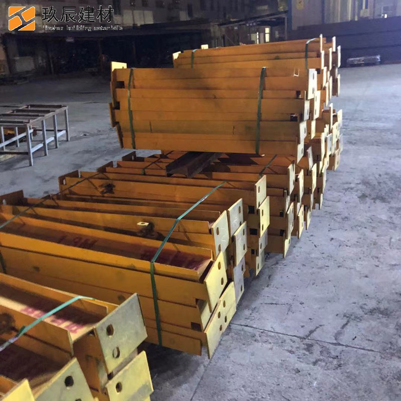 预埋式悬挑工字钢 厂家直销花篮式悬挑梁 新型短肢悬挑工字钢 花篮式脚手架