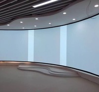 高清4K编织透声投影幕布、4K高清长焦抗光画框幕布、3D金属硬幕布、背投硬幕布