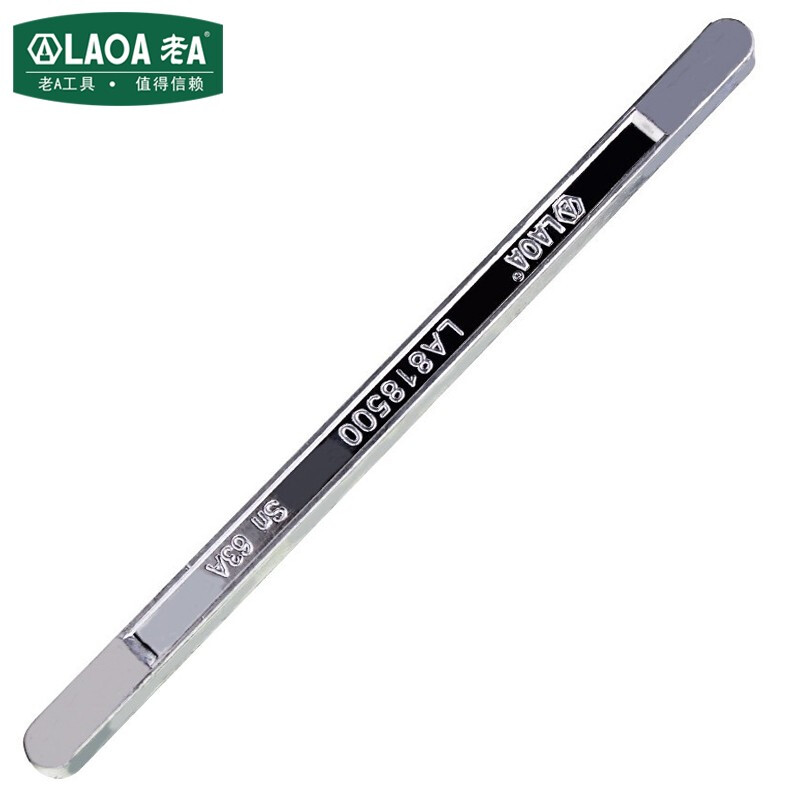 老A（LAOA）免清洗焊锡条 63%焊锡量焊锡块500g LA818500