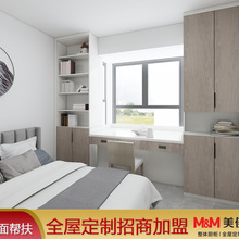 安徽全屋定制品牌 美佳全屋定制 整体橱柜定制 简约衣柜 鞋柜定制