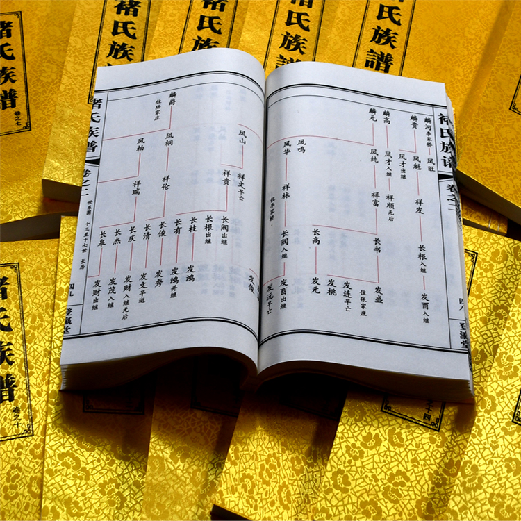 桐乡家谱印刷厂 族谱制作 家谱印刷 家谱排版设计 --天泰家谱印刷厂