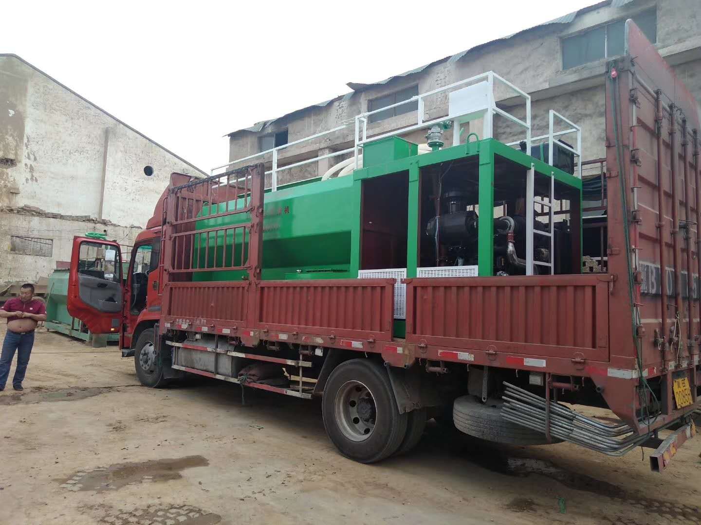 青山绿水客土喷播ZKP-130多功能草籽喷播机 青山绿水 高速公路绿化喷播 200-800㎡ 厂家出租喷播机 创面山体复绿