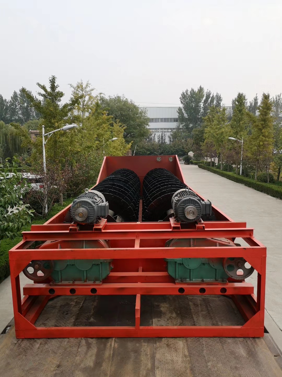 力鼎螺旋洗沙机定制 螺旋洗沙机出厂价 绞龙洗沙机生产线