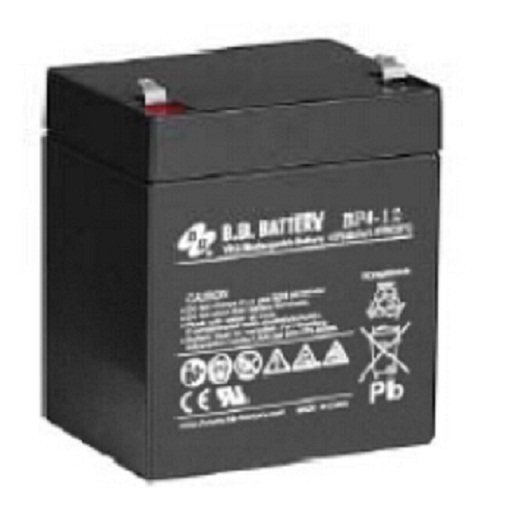 美美BB蓄电池BP4-12 12V4AH 消防主机控制柜机器人电瓶