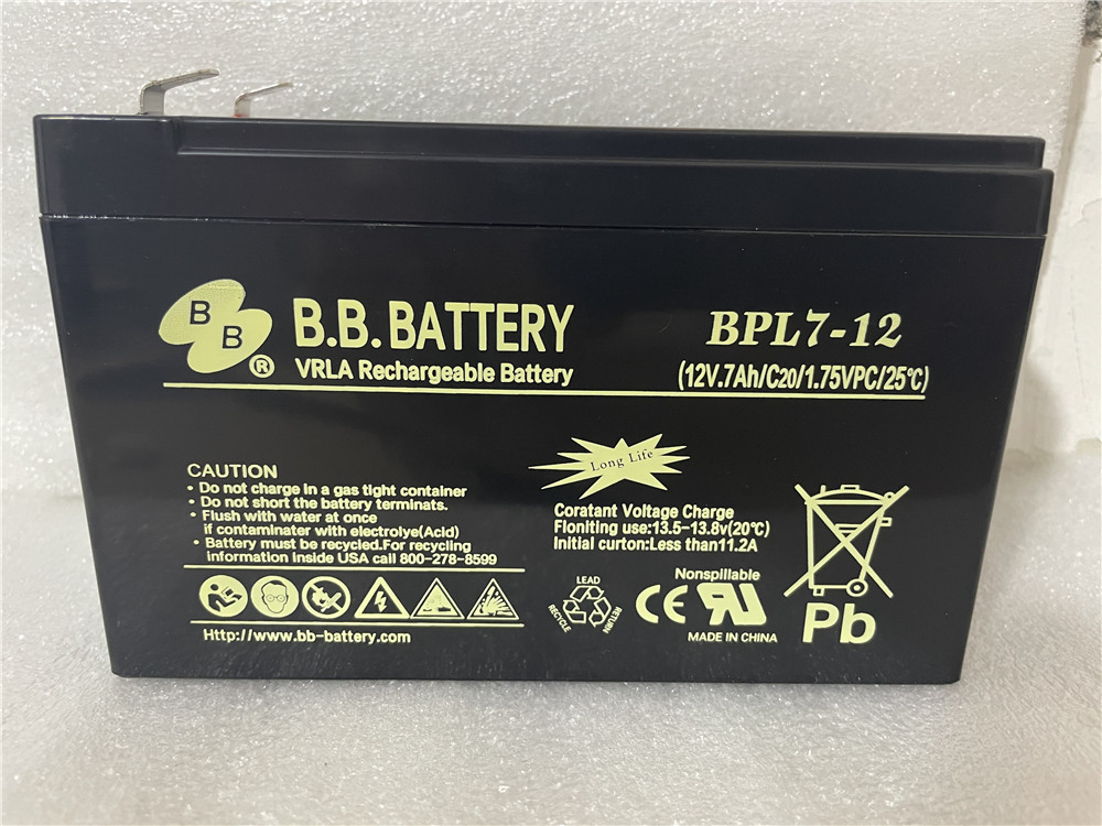 美美BB蓄电池BPL7-12 12V7AH UPS电梯应急灯电源用