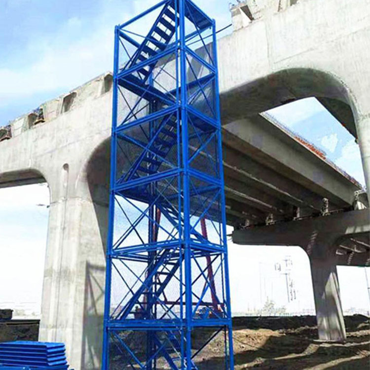厂家供应 建筑工地用安全梯笼 箱式梯笼 工地用Z字型梯笼 欢迎来电咨询