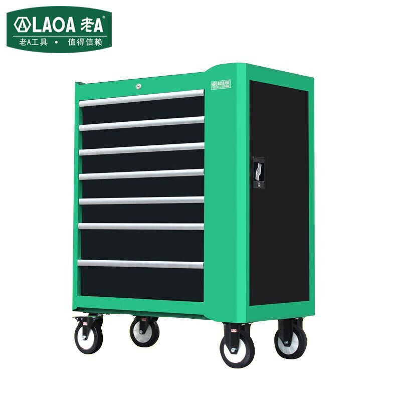 老A（LAOA）重型工具车 手推车七层汽修工具柜收纳柜 LA119007