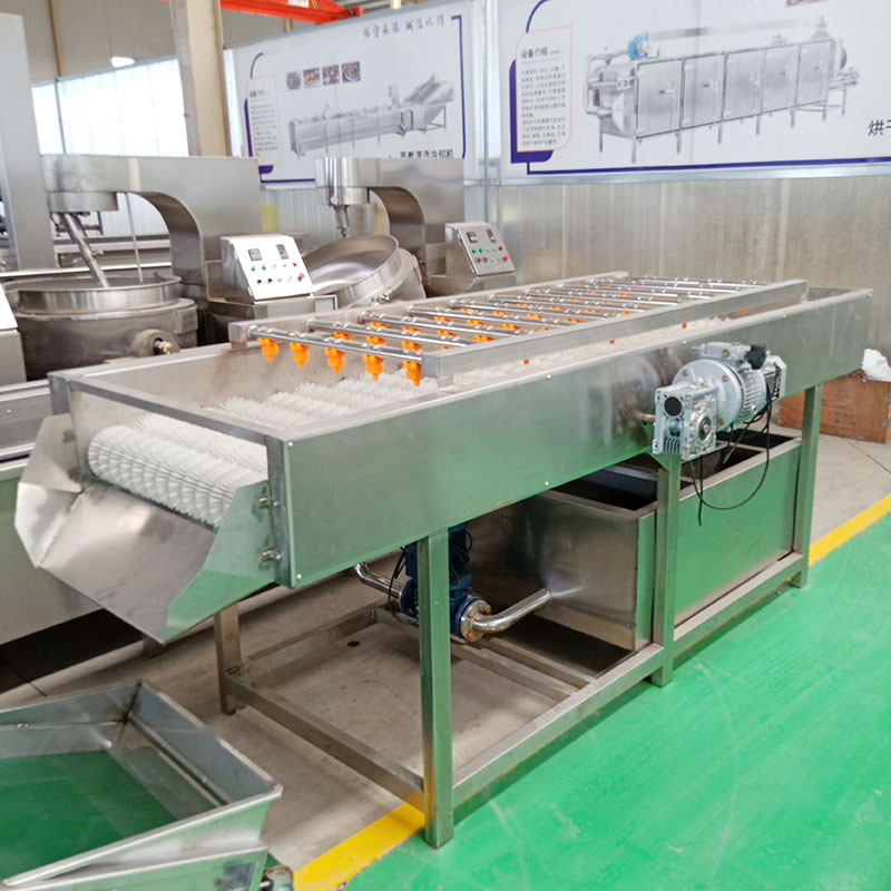 果蔬加工成套设备 山东华力 大型 1.5kw 供应 气泡冲浪喷淋式
