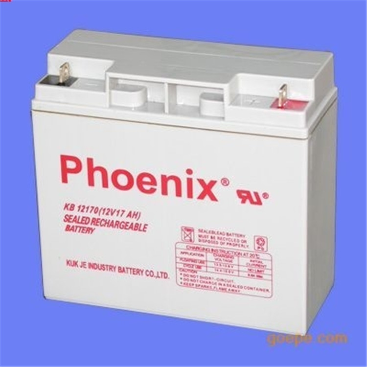 Phoenix凤凰蓄电池KB12170免维护12V17AH直流屏门禁消防监控设备