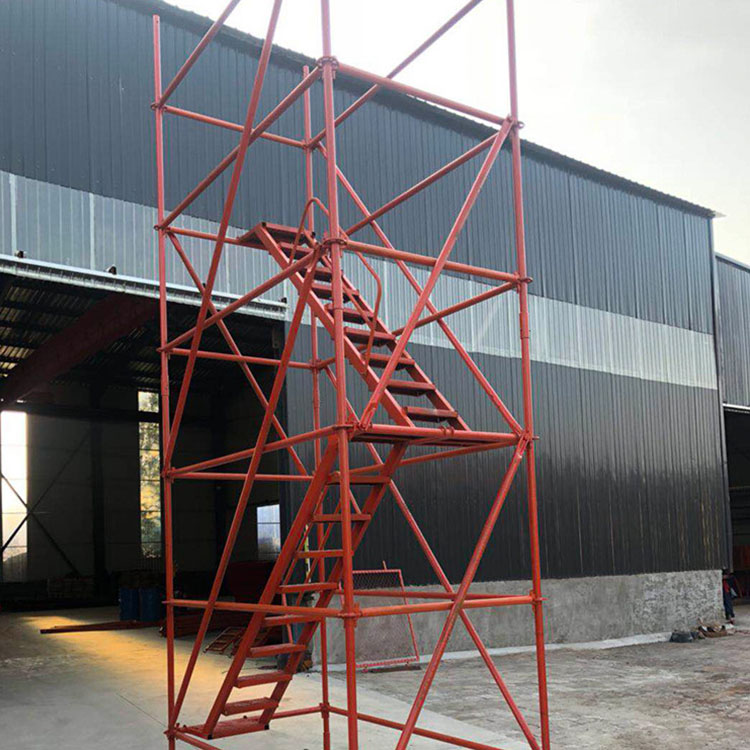 基坑建筑网型爬梯 高墩施工用安全爬梯 大量供应 香蕉式安全爬梯 售后无忧