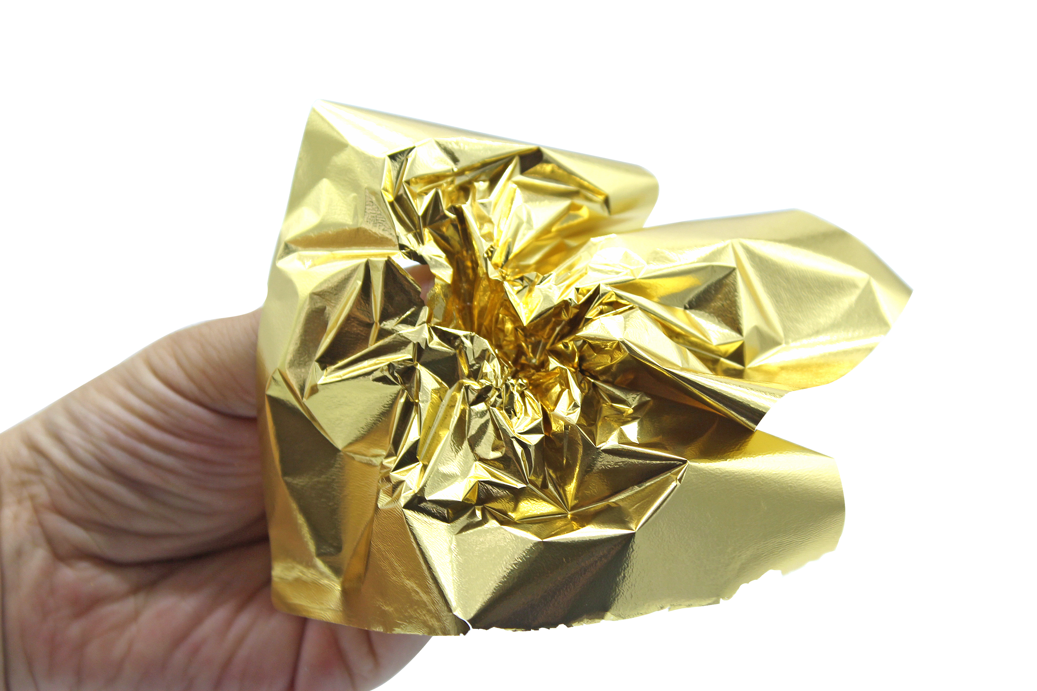 金箔厂家供应 14公分手抓抓皱仿金箔别墅酒店会所家装贴顶纹理 金梓箔业