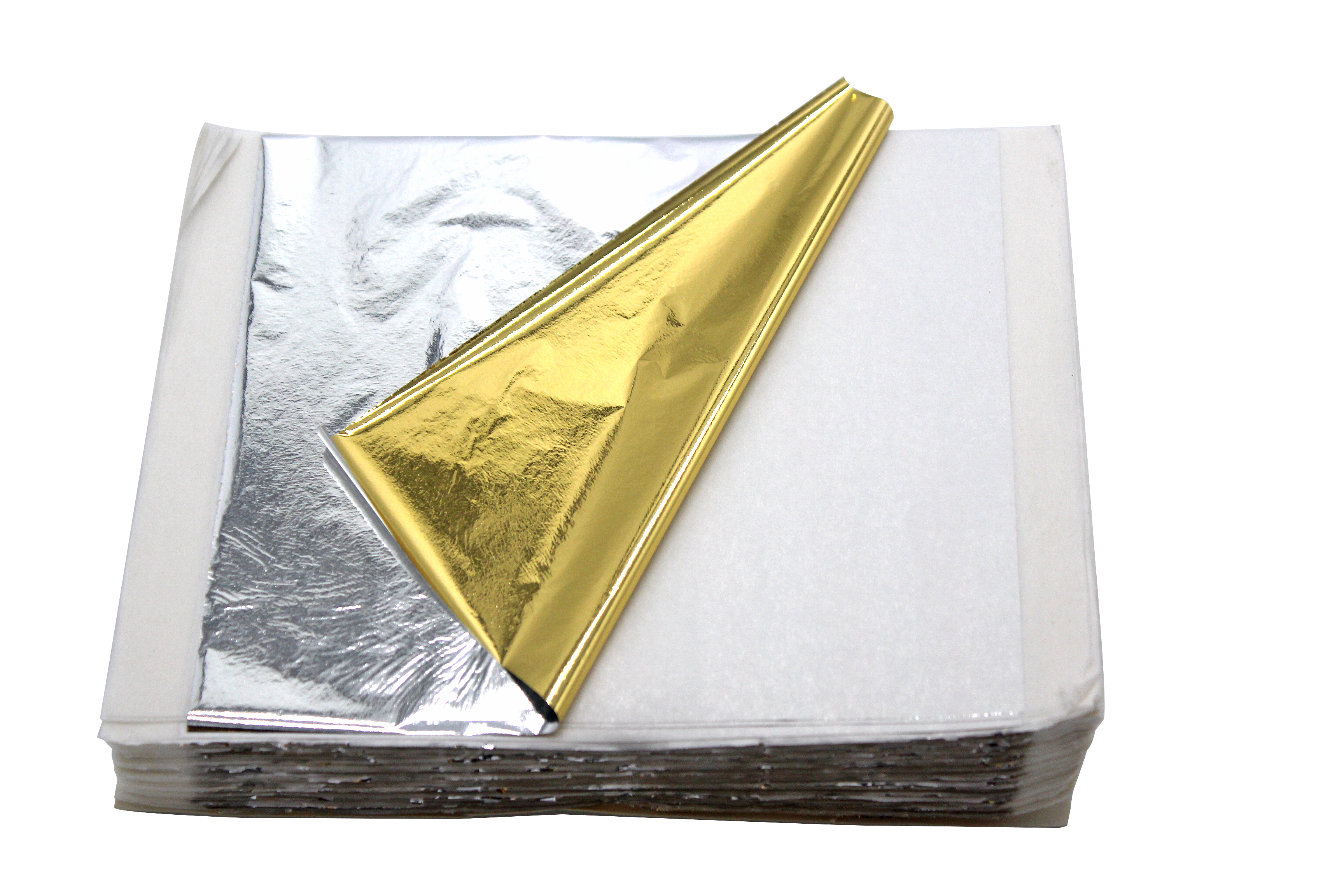 大量生产 9*9和14*14公分金箔 银箔纸 金箔纸 美甲 手机壳滴胶 贴佛像 线条金梓箔业厂家直供
