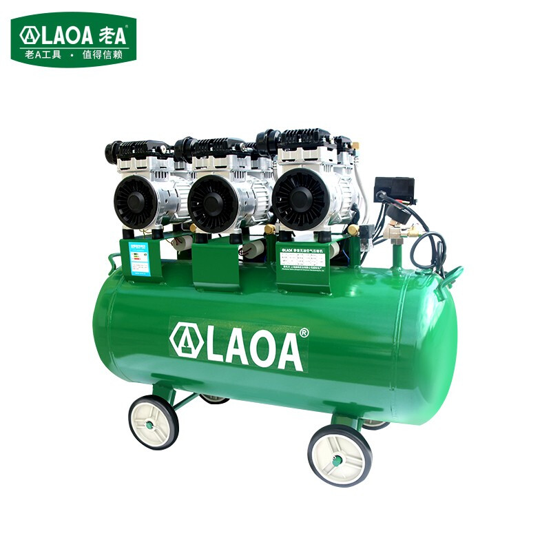 老A（LAOA）空压机大型 工业无油静音空气压缩机打气泵2250W LA247503