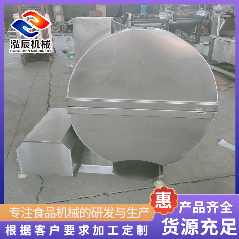 不锈钢五花肉切片机 冻肉盘破碎机 火锅店牛羊肉卷刨片机 泓辰现货