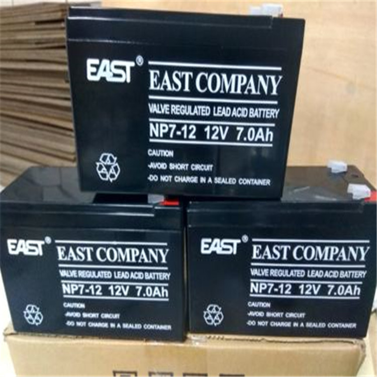 易事特NP7-12 EAST蓄电池12v7ah UPS电源 直流屏 童车蓄电池全新