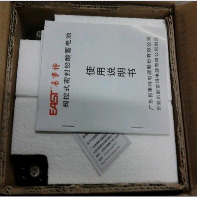 新款 易事特EAST铅酸蓄电池NP- 12V38AH直流屏消防不间断电力电源