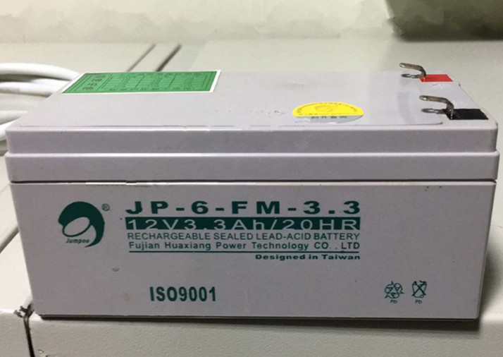 劲博蓄电池JP-6-FM-3.3 12V3.3Ah 电子秤/消防电梯/免维护UPS