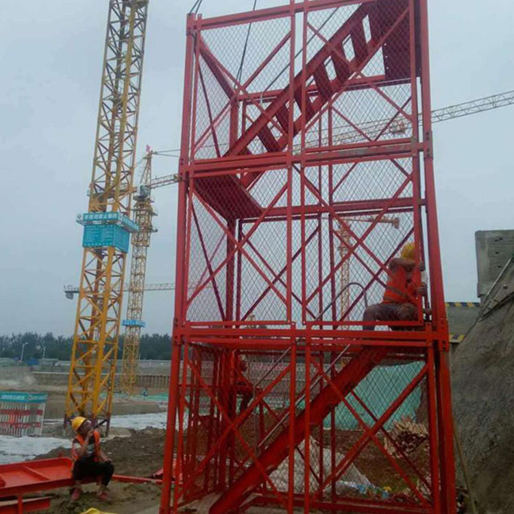 利科建筑器材 箱式安全梯笼 建筑施工笼梯 Z字形梯笼 来电订购