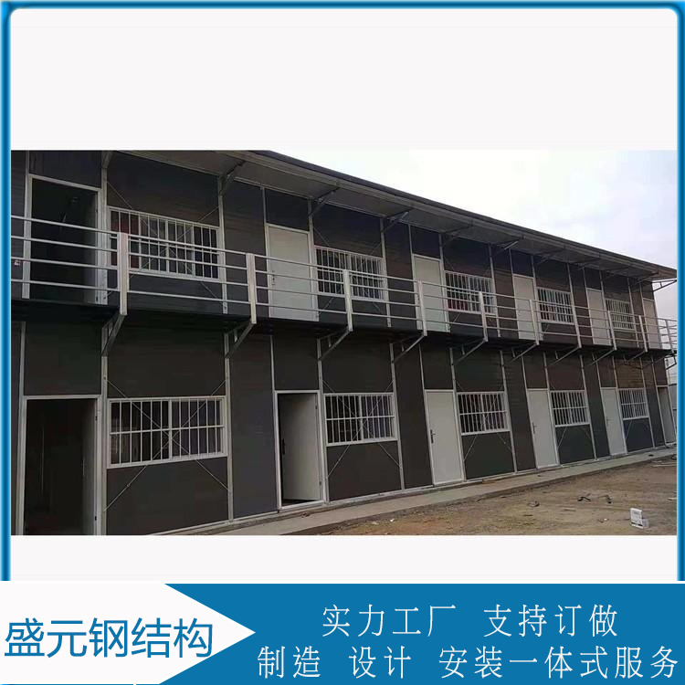 彩钢夹心板房  集装箱活动房  消音隔热