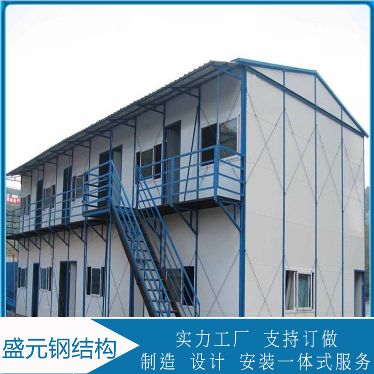 工地临建彩钢板房  户外集装箱定制  建造安装成本低