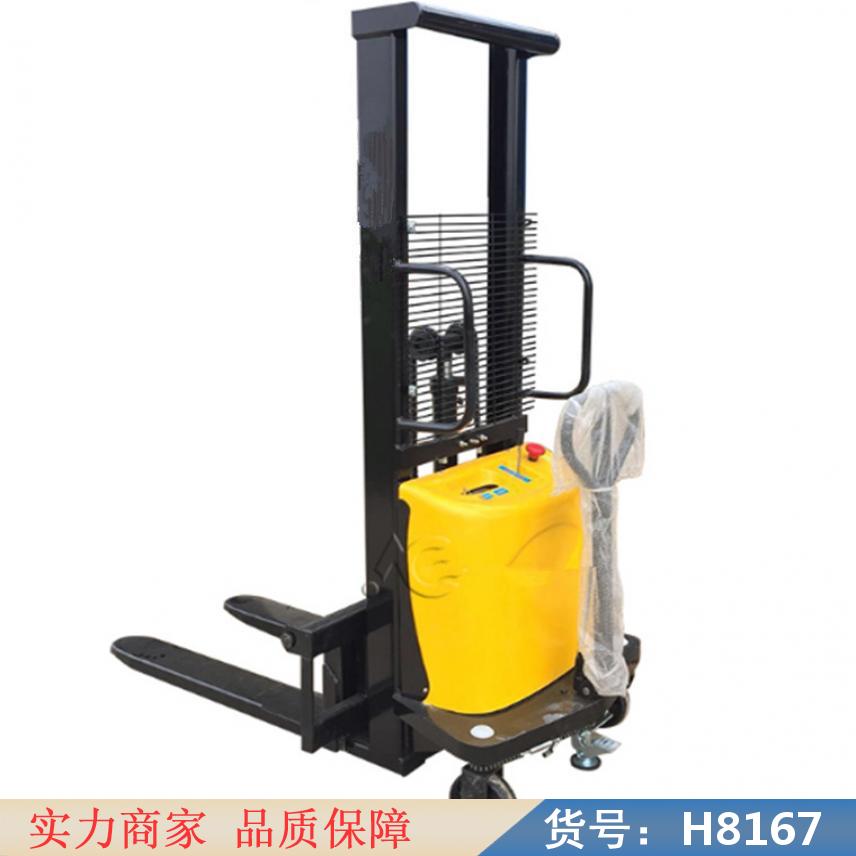 朵麦液压堆高车 小型电动叉车 多功能电动叉车货号H8167