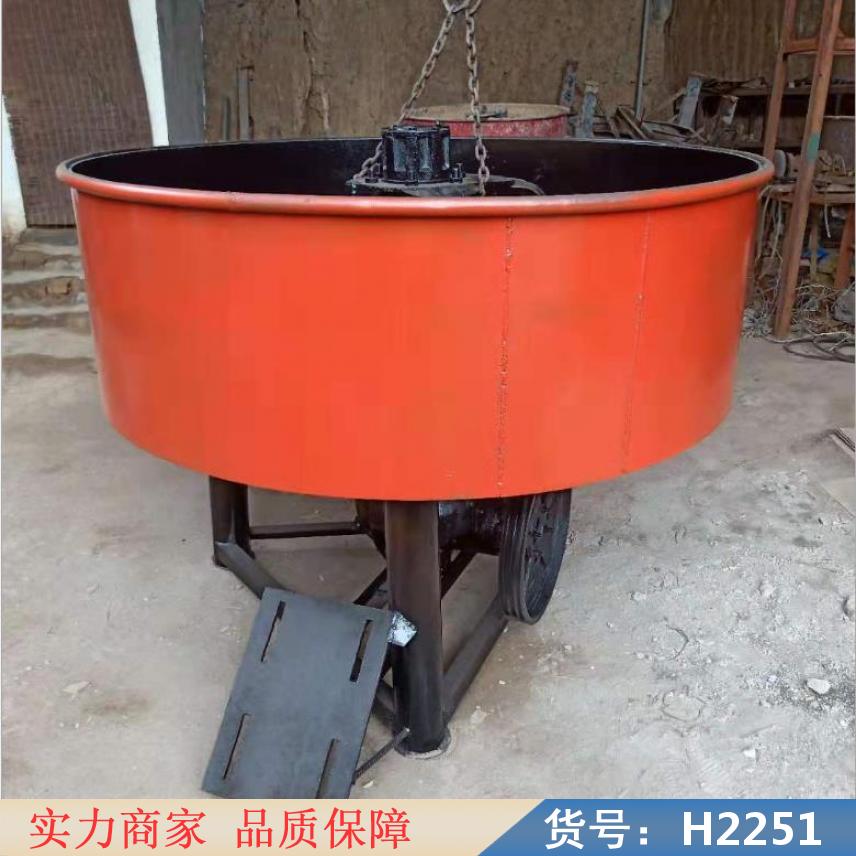 朵麦3立方平口搅拌机 小型混泥土搅拌机 混凝土储存罐货号H2251