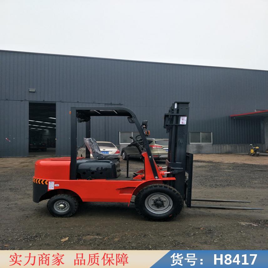 朵麦5吨叉车 四轮越野叉车 四轮座驾式叉车货号H8417