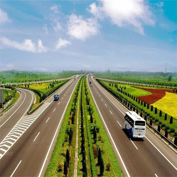 道路绿化种植花卉 公路绿化设计施工养护 江瑞园艺