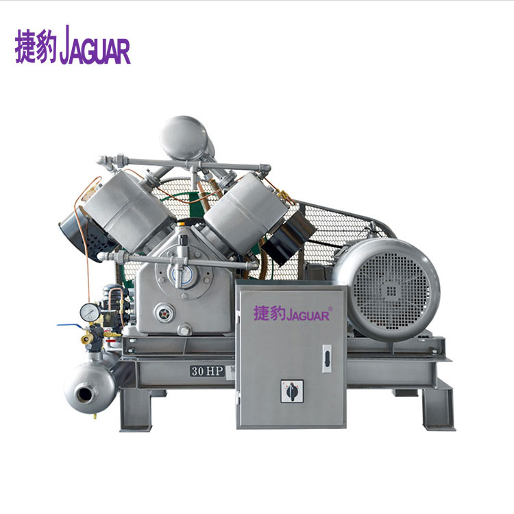 捷豹水冷却W2/W4空压机 鞍山静音无油空压机批发厂家