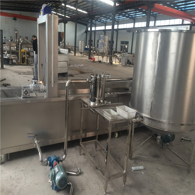 油炸膨化食品生产线适用范围广  按产量定制  大型油炸生产流水线设备