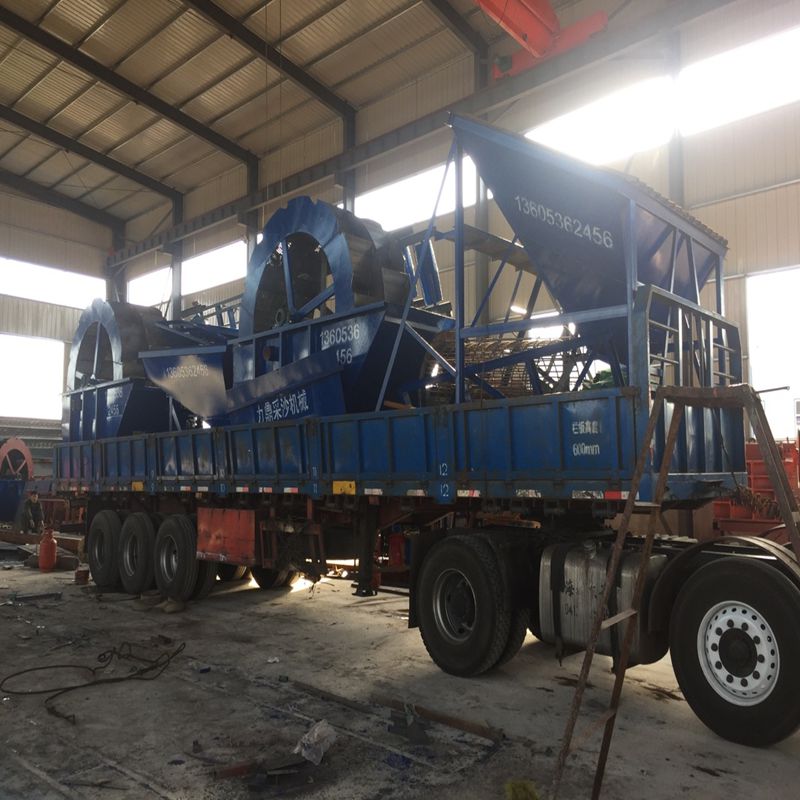 力鼎大量沙场轮式洗沙机 新型轮式洗沙机 小型水洗轮