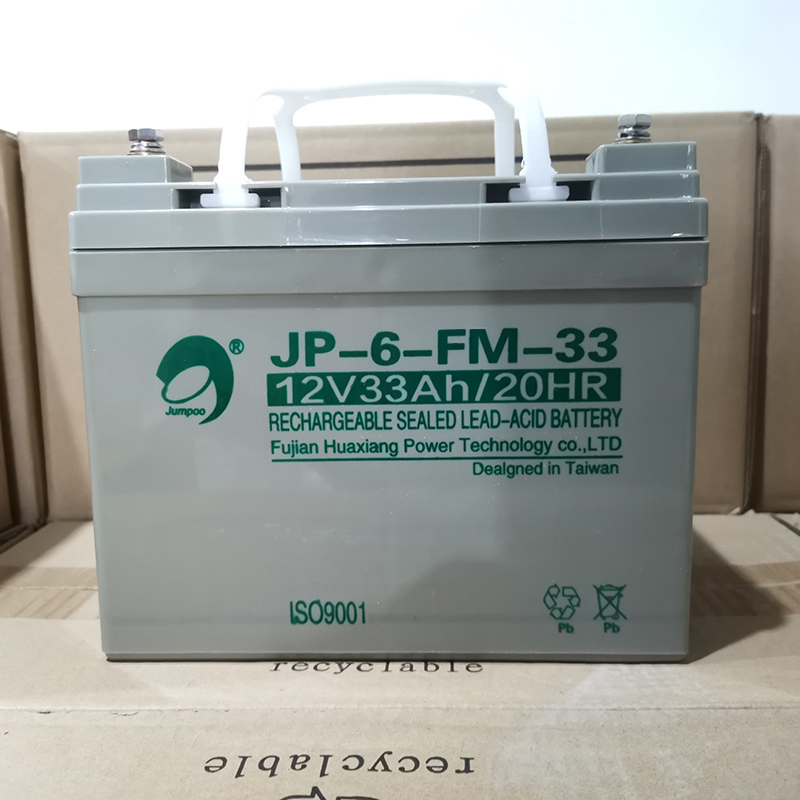 劲博蓄电池JP-6-FM-33 12V33Ah 直流屏太阳能通讯专用