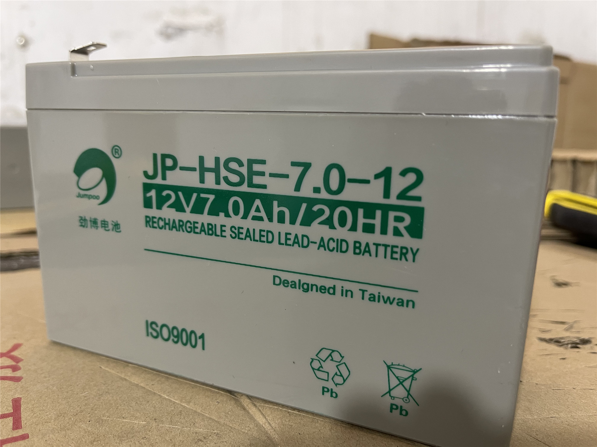 江西劲博蓄电池JP-HSE-7-12 12V7Ah 消防主机 原装销售
