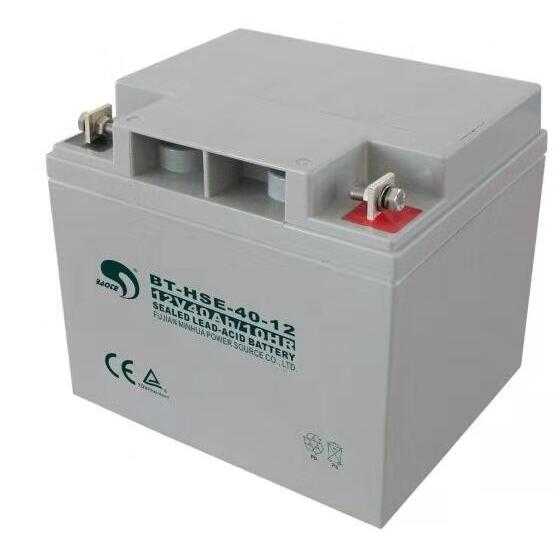赛特蓄电池BT-HSE-40-12 12V40AH 直流屏消防主机备用电池组