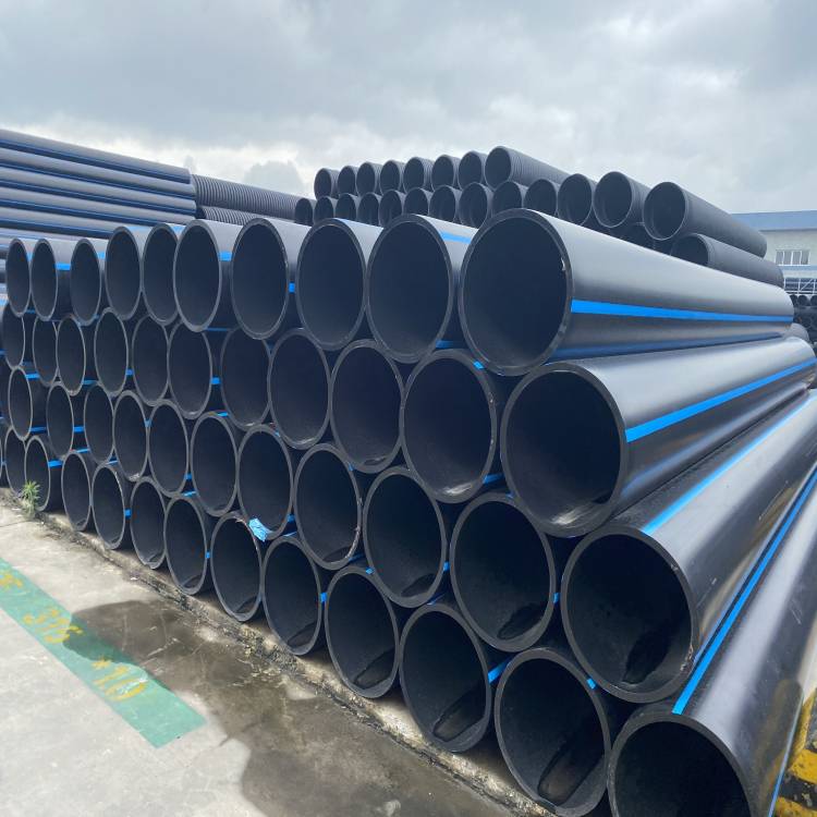 陕西中财管道 HDPE复合管 1.6Mpa PE给水管 供水改造用 管材管件