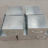 防爆接油盘 铝制接油盒 铜接油盘厂家 锃盛铝油槽 铝盒定制