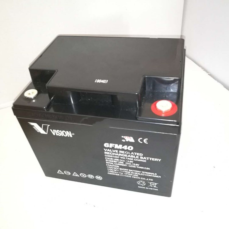 VISION威神蓄电池6FM45-X 12V45Ah 通讯工业基站用铅酸电源电瓶ups
