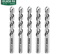 老A（LAOA）M2高速钢全磨制麻花钻头不锈钢钻头5.4mm  LA166054（10支装）