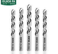 老A（LAOA）M2高速钢全磨制麻花钻头不锈钢钻头4.8mm LA166048（10支装）