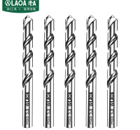 老A（LAOA）M2高速钢全磨制麻花钻头不锈钢钻头5.8mm LA166058（10支装）