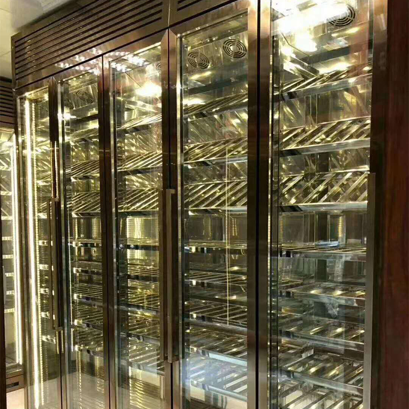 专业定制不锈钢酒柜 酒架 不锈钢红酒柜 不锈钢置物架 标艺不锈钢厂家定制