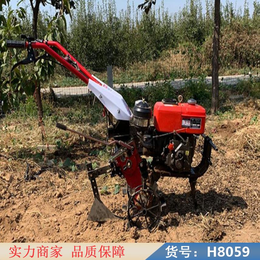 朵麦柴油小型微耕机 小型家用松土机 翻地旋耕机货号H8059
